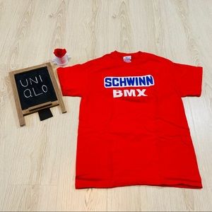 Schwinn BMX x Uniqlo Red Tee Shirt